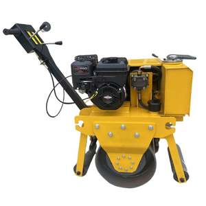 Rodillo vibratorio de un solo tambor, máquina compactadora hidráulica, construcción, agricultura, diésel, nuevo rodillo de carretera - Product Image 2