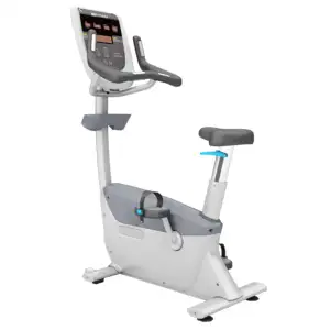 Mesin peralatan kardio LED sepeda, perlengkapan fitness sepeda LED tegak komersial mesin Gym