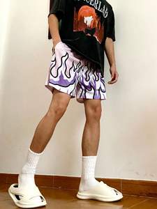 American Weaved-Short de basket-ball taille haute double couche pour homme, short de sport décontracté à séchage rapide, nouvelle tendance - Product Image 6