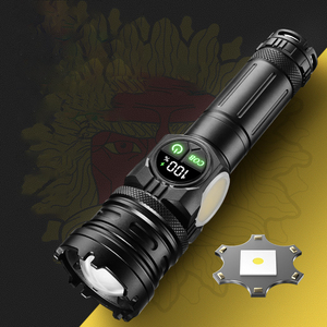 Đèn pin đa chức năng mới với Laser và nhiều nguồn sáng, đèn pin từ tính có thể sạc lại - Product Image 3