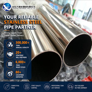 Threading 310S 321 Polished Welded 48.3mm 3.0mm Bending JIS G3459 Stainless Steel Pipe for Petrochemical - Product Image 1