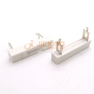 Zement widerstand 30 W 0,5R/1/2/2,5/3/4/5/6/8/10/12/15/18/20/30/60 Ohm Keramik widerstände DIP 30 Watt Für Audio - Product Image 2