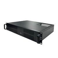 Châssis de serveur 2U de haute qualité serveur IPC industriel en rack Port avant USB Style Cool tour moyenne Micro ATX ventilateur de refroidissement