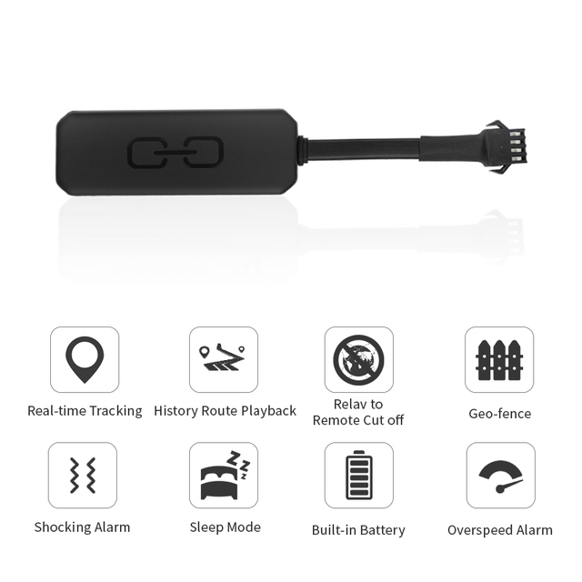 Best Ezzloc WJ1 GPS Tracker for Car & Motorcycle with Remote Control Waterproof Wireless 2G/4G 3-Year Warranty