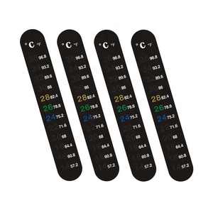 Nhà máy tùy chỉnh Aquarium <span class=keywords><strong>LCD</strong></span> Nhiệt kế kỹ thuật số Fish Tank nhiệt kế dải dán - Product Image 1