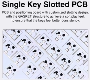 aula S87PRO blue Wired Mechanical PC Gaming desktop Laptop Keyboard 87Key RGB Backlit Anti-Ghosting <b>USB</b> Type-<b>C</b> Gasket Structure - Product Image 5