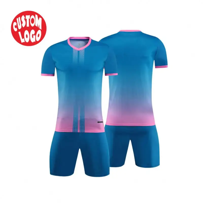 Camiseta de fútbol de entrenamiento de equipo personalizado para niños, uniformes deportivos de alta calidad