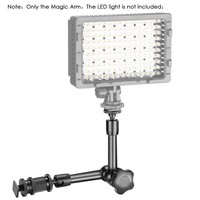 Bras Magique Articulé Réglable de 7 Pouces, Supports de Chaussure Chaude, Puissance de Friction Pour Appareil Photo Dslr Rig, Moniteur LCD, Lumière LED