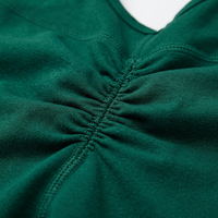 Combinaison de yoga une pièce personnalisée pour femme, sexy, à bretelles multiples, dos nu, style short cycliste, effet push-up fessier, contrôle du ventre, tenue de sport