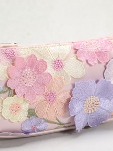 Elegante Bolso Bandolera de PU con Bordado Floral, Bolso de Hombro Moderno para Mujer Joven, Forro de Poliéster, para Todas las Temporadas - Product Image 6