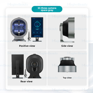 เครื่องวิเคราะห์ผิวหน้า Ai เทคโนโลยีใหม่เครื่องตรวจรูขุมขนแบบกระจกมหัศจรรย์สำหรับร้านเสริมสวย - Product Image 4