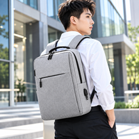 Sac à dos d'ordinateur portable personnalisé avec logo, port de charge USB, résistant à l'eau, pour voyage, en tissu imperméable, unisexe, avec motifs moto