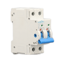 Disjoncteur miniature basse tension 125A HTH2-125 6KA PA66 certifié CE, disjoncteur électronique blanc