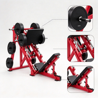 Freeman  Musculation Musculation 45 Degrés Jambe Presse Machine Ultra-Lisse Système De Roulement Linéaire Silencieux