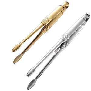 Korean Style BBQ Tongs 304 Stainless Steel Thickened Heat Resistant For Flipping Food Kitchen Use - Product Image 5