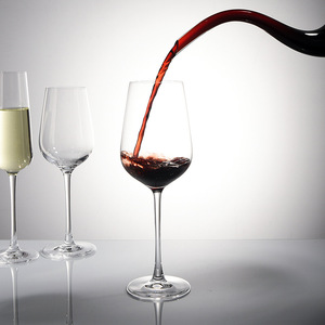 Ensemble de verres à vin en cristal universels, verres à vin rouge et blanc de luxe, coffret cadeau, cadeau de <span class=keywords><strong>mariage</strong></span>, cadeau de pendaison de crémaillère - Product Image 2