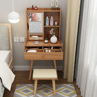 Table de maquillage nordique pour chambre à coucher, petite, simple, tendance, moderne et minimaliste