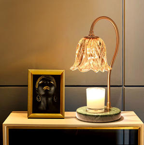 灯罩卧室扩散灯熔蜡灯台灯欧式大理石底座水晶电动穆拉诺玻璃帝国<span class=keywords><strong>2.3</strong></span> - Product Image 2