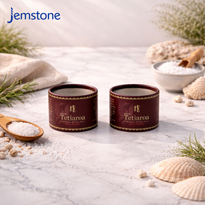 Caja de Embalaje de Cartón Cilíndrica Personalizada, Reciclable, de Grado Alimenticio, para Café, Té de Hojas Sueltas, Galletas, Sal Marina, Tubo de Papel Kraft - Product Image 2