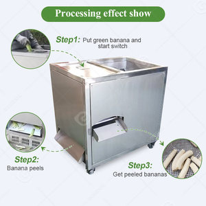 Nuevo Pelador y Cortador Manual de Plátanos Verdes Pequeños con Acero Inoxidable 304, Máquina de Procesamiento de Frutas de Alta Eficiencia - Product Image 5