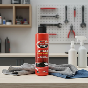 Removedor de arañazos de pintura para coches, corrector de remolinos, restaura la pintura descolorida y desgastada del automóvil - Product Image 2