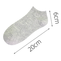 Chaussettes courtes invisibles pour hommes et femmes, mélange de coton respirant, antidérapantes, coupe basse, 4 couleurs, chaussettes décontractées et sportives, OEM ODM, logo personnalisé