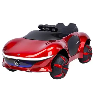 Usine en gros rechargeable quatre roues motrices télécommande tout-terrain sièges bébé éclairage musical voiture électrique pour enfants