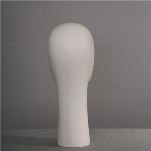 Cabeza de Maniquí Masculina para Exhibición de Pelucas y Sombreros, Material FRP, Estilo con Soporte, Afroamericana - Product Image 3