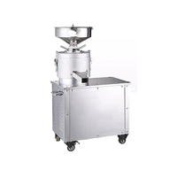 Machine à broyer le beurre de cacahuètes et la sauce Dongdu Bao ZJ-100 entièrement automatique, robuste et multi-usages, 220V/110V, usage commercial, 15kg/h