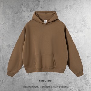 Sudadera con Capucha Oversize de Algodón 100% para Hombre y Mujer, Corte Holgado, 430g Wei <span class=keywords><strong>Yi</strong></span>, Primavera - Product Image 4