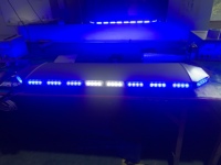 Faro estroboscópico de aluminio superbrillante, barra de luz led de advertencia de 3W para camiones y camiones de rescate (TBD08926-22a)