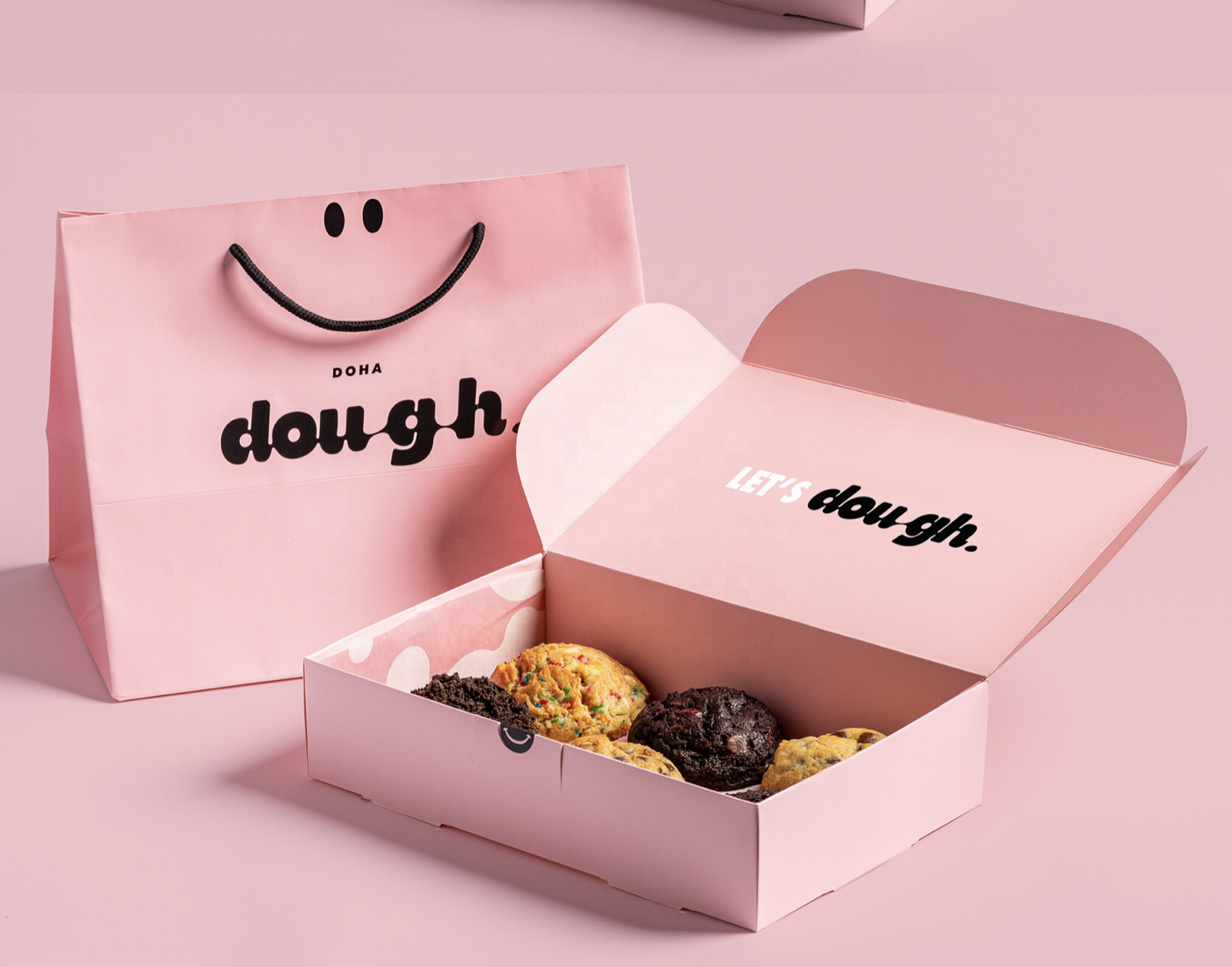 Custom Shape Bio-Degradable Paper Individual Packaging Boxes Cardboard Gift Cake Cupcake Box