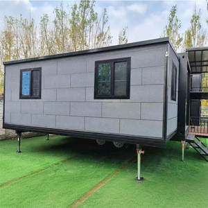 บ้านสำเร็จรูปแบบโมดูลปรับแต่งได้ ขนาด 20 ฟุต 40 ฟุต บ้านคอนเทนเนอร์พับได้ ขยายได้ สำหรับขาย ใช้เป็นบ้าน สำนักงาน หรือโรงแรม - Product Image 4