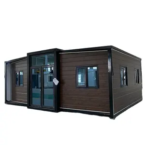 Mới nhất nâng cấp tùy chỉnh 2 phòng ngủ đúc sẵn 20ft mở rộng container nhà