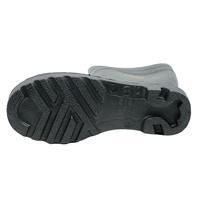 Bottes de sécurité MAXITOUGH robustes, antidérapantes, avec semelle en acier, sans lacets, anti-perforation, embout en acier, imperméables, pour usage en usine et sur chantier