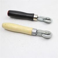 Rouleau pour pneus de voiture avec poignée en bois, 5 pièces, pour camion, automobile, perforation, roulement à billes