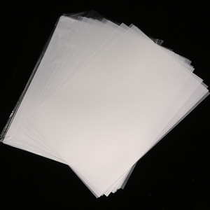100 Hojas de Película de PVC <span class=keywords><strong>Transparente</strong></span> de Tamaño A4 para la Creación de Sellos Flash, Fotosensibles, 10 Transparentes - Product Image 4