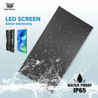 Pantalla LED de Alquiler para Escenarios Interiores y Exteriores de 500x1000 mm, Paneles de Pantalla LED P3.91 para Telón de Fondo