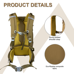 Du lịch Ba lô túi trở lại ngoài trời leo lên túi biểu tượng tùy chỉnh gói đi bộ đường dài Ba lô <span class=keywords><strong>polyester</strong></span> nylon ngoài trời Ba lô cho nam giới - Product Image 3