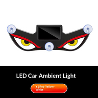Vente en gros de feux LED universels de haute qualité en ABS pour voiture, yeux de démon lumineux, éclairage ambiant LED personnalisé pour moto électrique