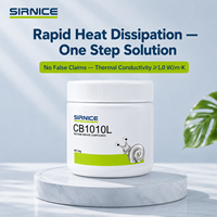 Composé thermique en silicone à faible résistance thermique pour modules d'alimentation de pilotes LED CB1010L