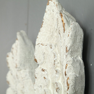 INNOVA decorazione della casa soggiorno mestiere antico vintage bianco resina poliresina ali d'angelo appeso a parete decor <span class=keywords><strong>art</strong></span> - Product Image 4