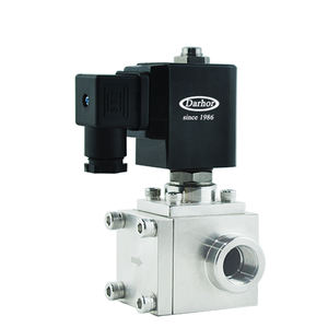 1/4 pulgadas 300 bar Acero inoxidable 304 Válvulas solenoides de alta presión PTFE Sellado AC220V - Product Image 4