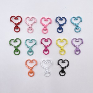 Crochet à ressort en métal en forme d'étoile, plusieurs couleurs, vente en gros d'usine, pour accessoires pour porte-clés, pièces - Product Image 6