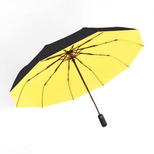 Parapluie portable auto-pliant double couche au design moderne avec structure en métal et fibre de verre, en tissu pongé 190T, idéal pour les voyages - Product Image 5