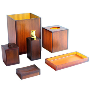 Sanhoo sinh thái thân thiện với khách phòng tắm da nhựa loạt khách sạn cung cấp khách sạn sang trọng Phụ kiện sản phẩm tiện nghi thiết lập - Product Image 5