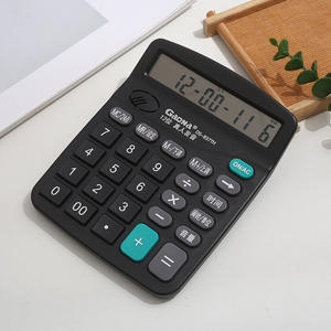 เครื่องคิดเลขเสียงไคมา 12 หลัก สีดำ ใช้แบตเตอรี่ สำหรับการบัญชีการเงิน หน้าจอขนาดใหญ่ รุ่น Sc 1237l - Product Image 3