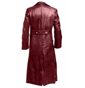 Costume di Halloween Vintage da Ufficiale Tedesco Classico, Abito Nero in Poliestere, Cappotto Trench Steampunk Gotico Lungo, Stile TV e Cinema - Product Image 6