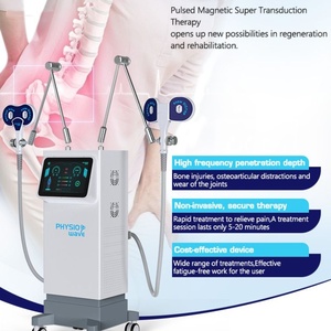 Máquina de Magnetoterapia Pulsada de Doble Manivela 4T con Pantalla Táctil de 12.1 Pulgadas y Sistema de Enfriamiento por Agua de 2.5L para Alivio del Dolor y Rehabilitación - Product Image 1