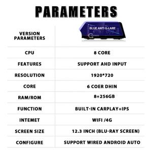 Autoradio 12,3 pouces pour BMW X5 E70 F15 X6 E71 F16 2007-2020 Android 13 Écran tactile GPS Navigation Stéréo Lecteur multimédia - Product Image 6